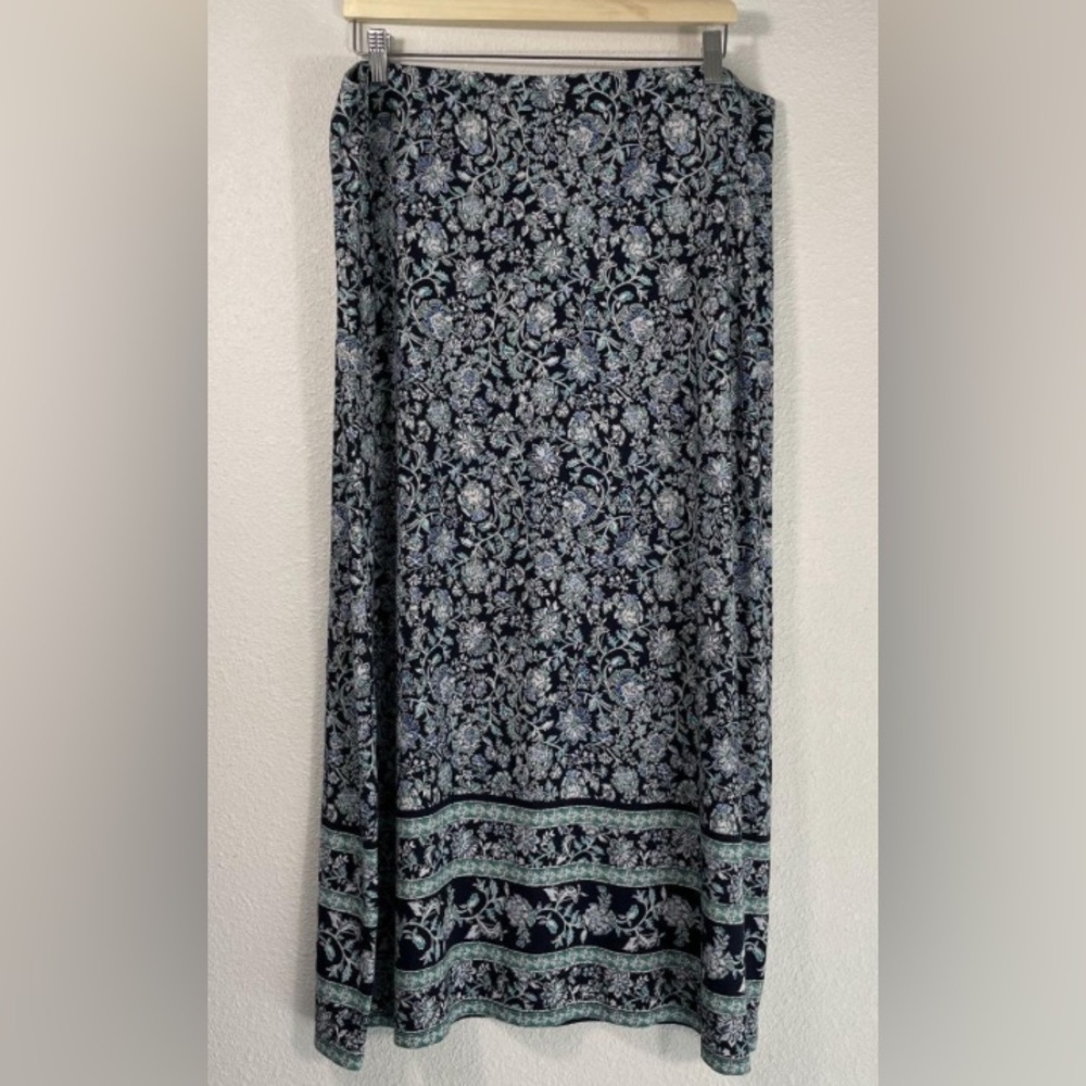 J. Jill - NEW - Womens Maxi Floral Skirt Measuring flat 16”waist and 31.5”length